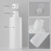 ATBUSS Pack of 4 200 ml squeeze bottles with hinged