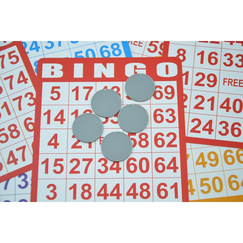 Smartdealspro Set of 100 1 Inch Opaque Plastic Learning Counters