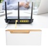 Cable Management Box Stylish Extension Socket Cord Organizer Box with