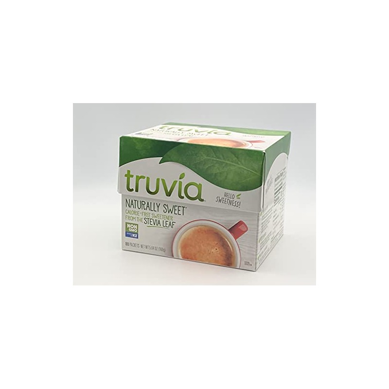 Truvia Natural Sweetener, 80 Packets-(Net.Wt 8.46 oz)