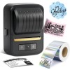 Label Maker with Tape Bluetooth Label Maker Portable Thermal Printer