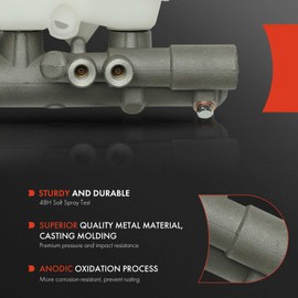 A-Premium Brake Master Cylinder with Reservoir and Sensor Compatible with Lexus Vehicles - GS300 1996-1997, SC300 1992-2000, SC400 1992-2000