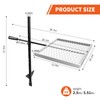 BiggerFire Swivel Campfire Grill 360° Adjustable Open Fire Grill Grate,