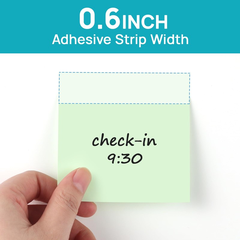 Sticky Notes 3x3 Inch, 6 Pads (100 Sheets Each) –