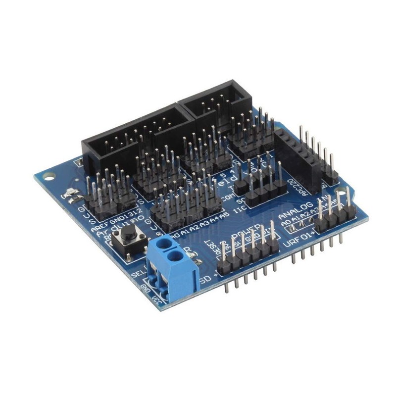 Hailege 2pcs V5 Sensor Shield Sensor Expansion Board V5 for