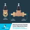 Cash Acme EB45 Pressure Regulating Valve, Double Union, 1/2 Inch