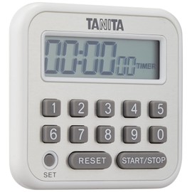 Tanita TD-375 WH Timer Magnetic Numeric Key, 100 Hour White - Great for Research and Experiments