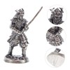 SUPVOX Japanese Samurai Warrior Figurine Miniature Decor for Home Office