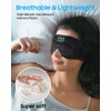 Sleep Mask with Bluetooth Earphones, Sleep Headphones Bluetooth Blackout Wireless