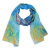 Galleria Enterprises Monet Wisteria Suede Scarf