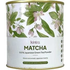 Kintra Foods Matcha Green Tea 100% Japanese Green Tea Powder 110g
