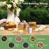 Yoassi Tea Infuser, 304 Stainless Steel Tea Filter Strainer with