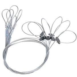 Bompro New 6 pcs Trap Wire 60“ 3/32” 7x7