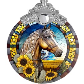 Horse Christmas Ornament - Jocidea Horse Hanging Decorations - Horse Christmas Tree Decorations - Horse Ornament - Horse Christmas Decorations - Horse Gift Ideas - Xmas Gifts for Horse Lovers