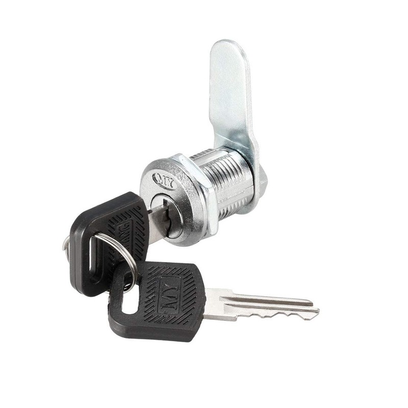 sourcing map Cam Lock 20mm Cylinder Length 48mm X 2mm