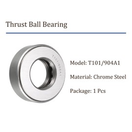 Kozelo T101/904A1 Tapered Roller Bearing - [1.01" Inch x 2" Inch x 0.625" Inch] Chrome Steel Bearing Cone and Cup Set for Conveyor System Use