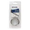 Maytex Rust-Resistant Metal Circular Shower Rings, Set of 12, Chrome