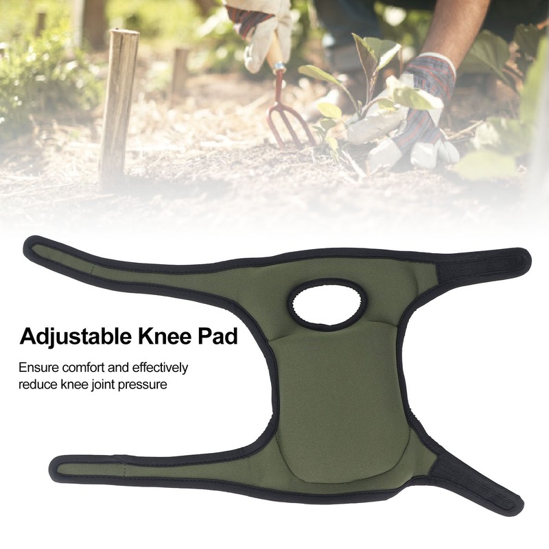 1 Pair Adjustable Knee Pads Multifunctional Waterproof Gardening Kneeling Pad