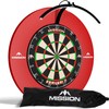 Mission Darts TOR100 Torus 100 | Dart Board LED Folding