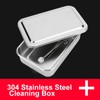 6inch Cleaning Box 304 Stainless Steel Instrument Storage Tray Cleaning