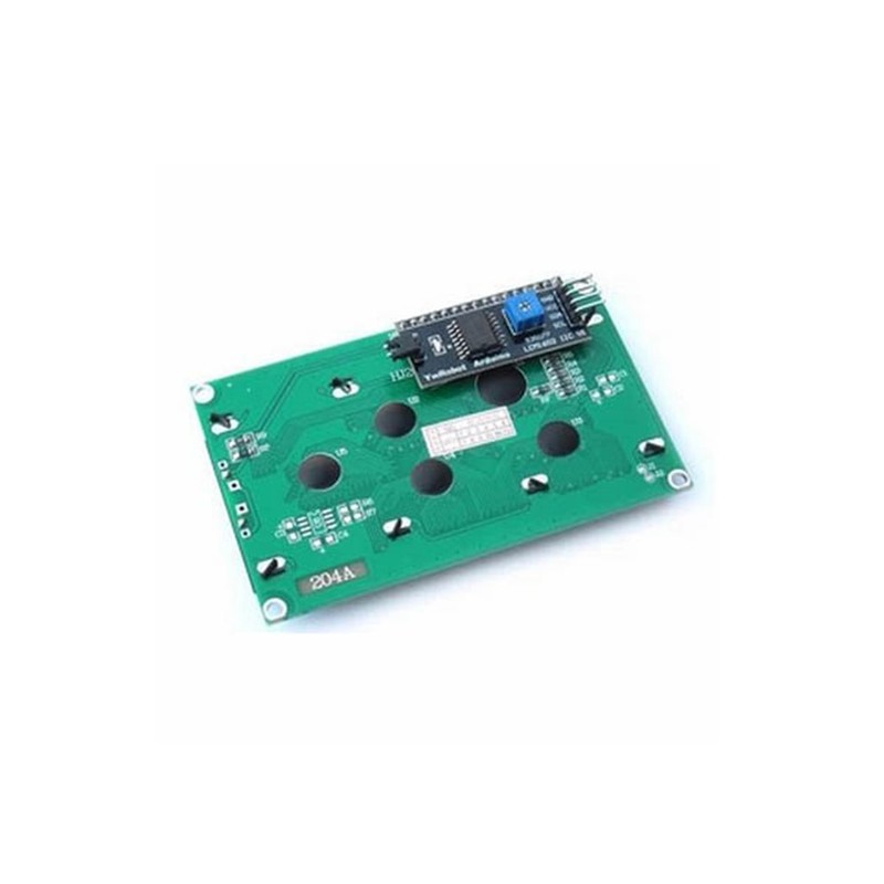 DAOKI IIC/I2C/TWI 2004 LCD Blue White Backlight LCD Module Shield