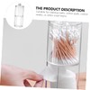 STOBAZA 2pcs Double Layer Cotton Swab Container Gauze Swabs Box
