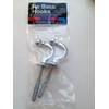 Speedy Palma Ball End Tieback Hook, Chrome - sold in