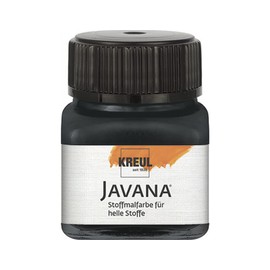 Javana Tex Sunny Fabric Paint, 20ml, Black [Toy]