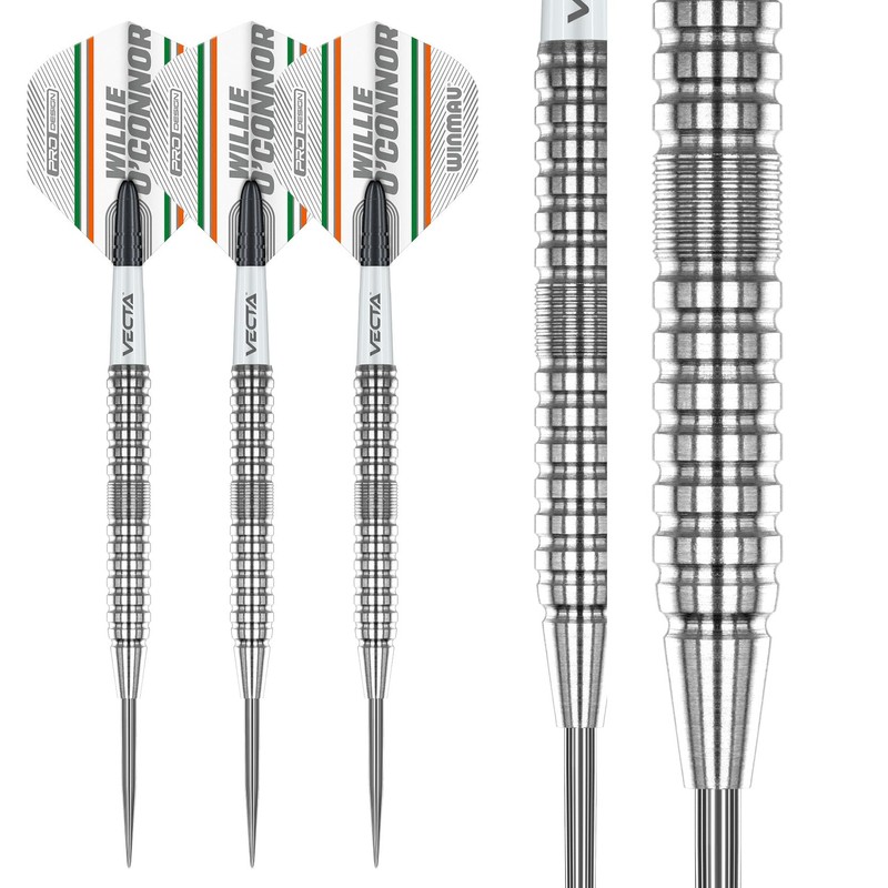 WINMAU Willie O'Connor The Magpie 23 Gram Professional Tungsten Darts