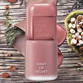 Too Cool for School Easy to Use Naturally Derived Tint Lip Gloss Sway Velvet Lip Tint 05 Rosy Oat 1pc / 투쿨포스쿨 쉬운사용 자연유래 틴트립글로스 스웨이 벨벳 립틴트 05 로지 오트 1개