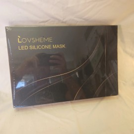 Lovsheme LED Silicone Mask Professional Grade Skincare Red Light Therapy NIB