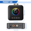GAOUTO 5.4 Bluetooth Adapter, 2-in-1 Bluetooth 5.4 Transmitter, Bluetooth Adapter