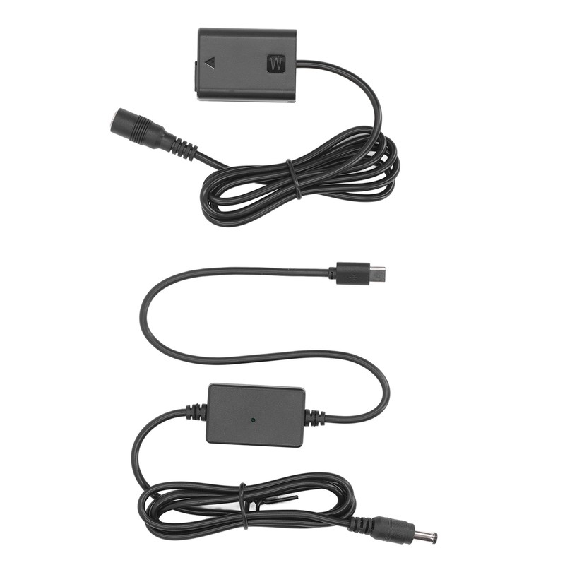 NP FW50 Dummy Battery Kit with TYPE C Buck Adapter