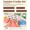 Aeelike Crochet Kit for Beginners Kids, Easy Crochet Kit Learn