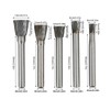 N Type Rotary Burr Set Single Cut 6mm Shank Carbide