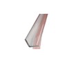 Gordon Glass® Crystal Clear Shower Door L-Shape Polycarbonate w/Pre-Applied Tape