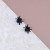 TseenYi Spider Earrings Punk Black Spider Stud Earrings Small Spider