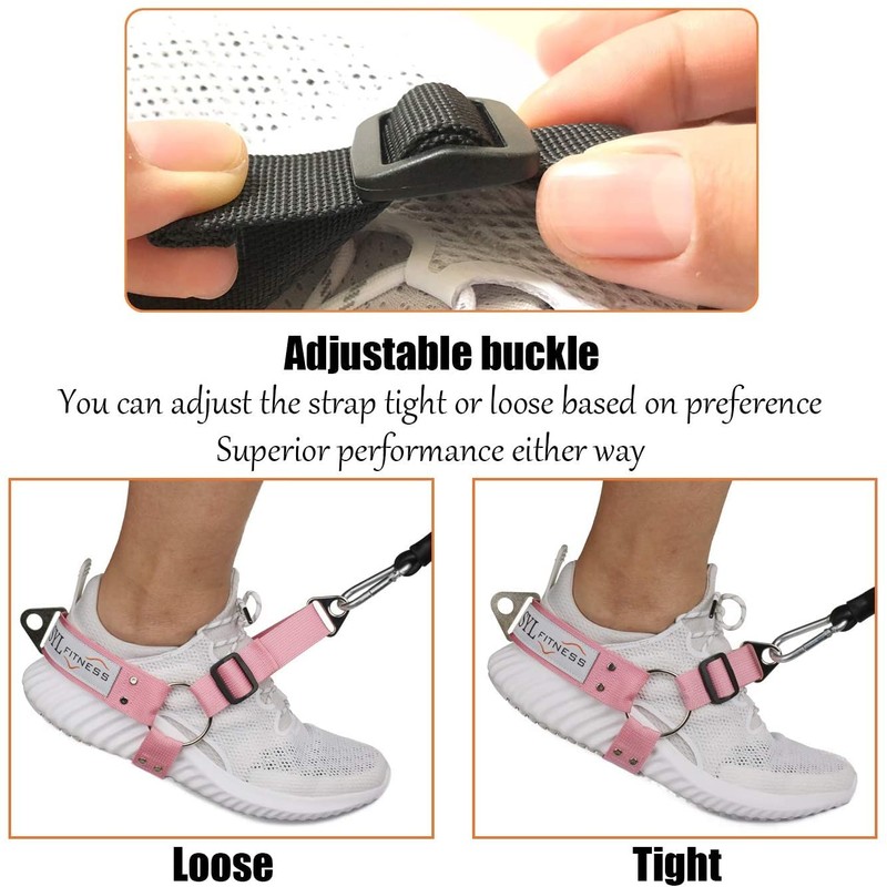 Glute Workout Kickback Strap – Booty Building and Workout Trainer
