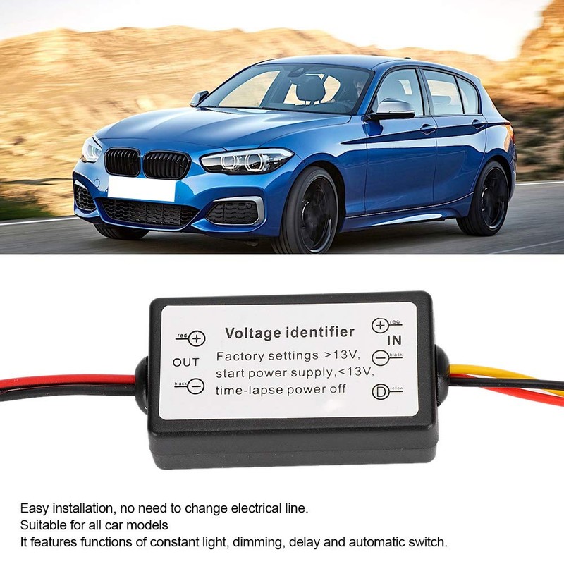 Leapiture DRL Control Module Daytime Running Lights Dimmer Automatic On/Off
