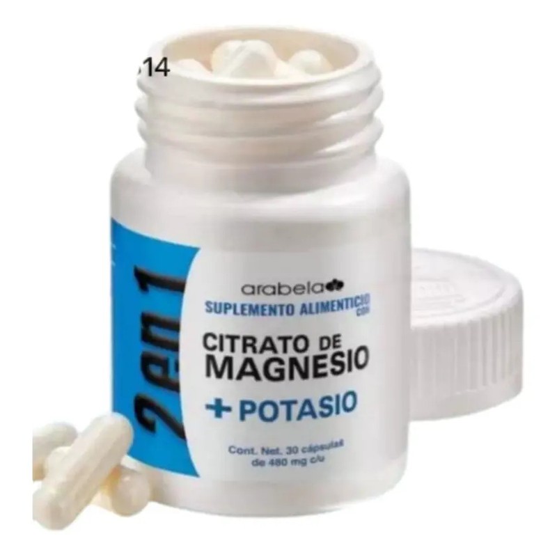 Citrato De Magnesio Potasio Suplemento