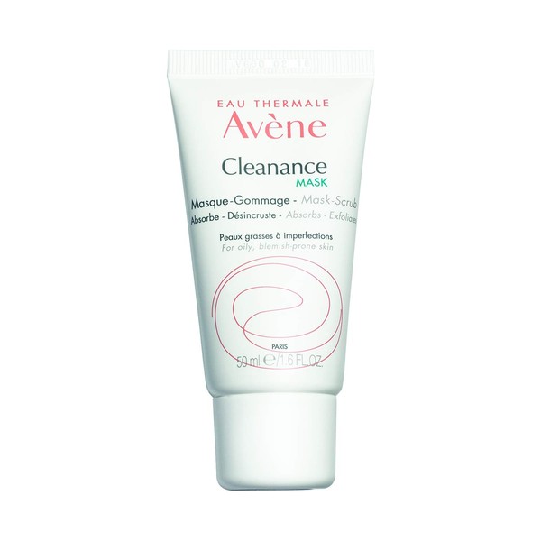 Eau Thermale Avene - Cleanance MASK - Clay Exfoliating Mask Scrub - Pore Cleansing - For Oily, Blemish-Prone Skin - 1.6 fl.oz.