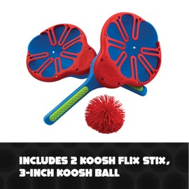 Koosh Flix Stix – Kids Outdoor Toys, Beach Toys, Plays Like Lacrosse, Kids Games, Outdoor Games for Adults and Family, Kids Toys, Koosh Ball Included, Outdoor Play Toys, Screen-Free, Ages 6+
