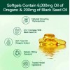 300cápsulas Con Aceite De Semilla Negra Aceite De Orégano