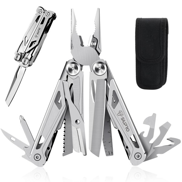 Siupro Multitool Pocket Knife for Men, Tactical Multi Tool With
