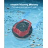 Cordless Robotic Pool Cleaner for Flat Bottom Pools - 90Min