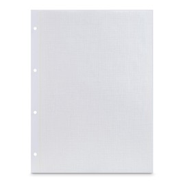 Hama Inner Pages Scrapbooking Photo Album Refill Pack for Photo Card Pages with Protective Crystal Paper 250 g/m² 23.3 x 31 cm Perforated 25 Sheets White