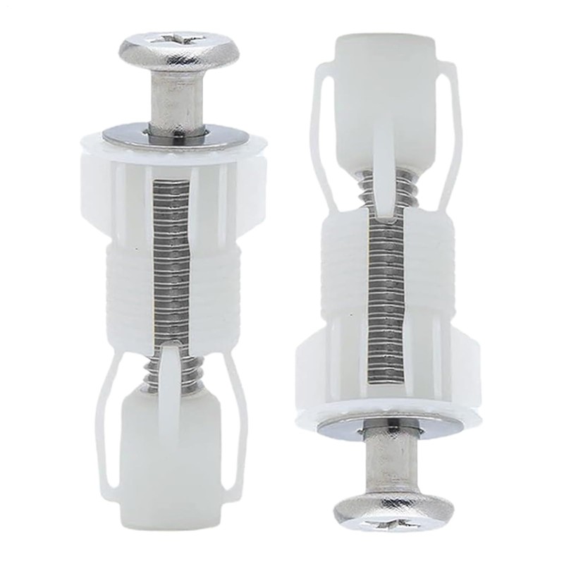 Toilet Seat Bolts | Downlock Nuts Bolts Set - Toilet