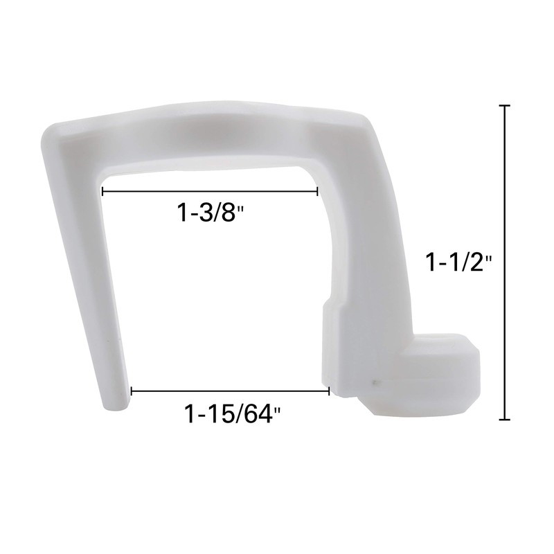 Extreme Max 3005.5064 BoatTector Pontoon Rail Fender Hanger/Adjuster-White