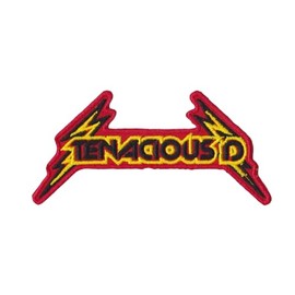 Tenacious D Logo Kyle Gass Jack Black Embroidered Iron-On Patch Applique