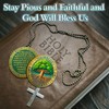 Growing in Faith Christian Challenge Coins Rooted in Christ Jesus